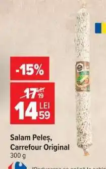 Carrefour Salam Peleș Carrefour Original Ofertă