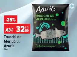 Carrefour Trunchi de merluciu, Azuris Ofertă