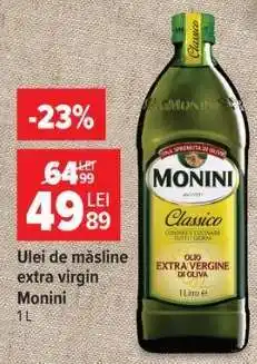Carrefour Ulei de măsline extra virgin Monini Ofertă