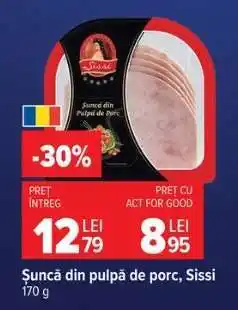 Carrefour Şuncă din pulpă de porc Sissi Ofertă