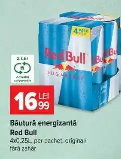 Carrefour Băutură energizantă Red Bull Ofertă