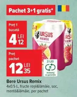 Carrefour Bere Ursus Remix Ofertă