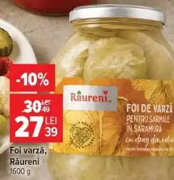 Carrefour Foi varză, Râureni Ofertă