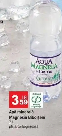 Carrefour Apă minerală Magnesia Biborțeni Ofertă