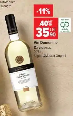 Carrefour Vin Domeniile Davidescu Ofertă