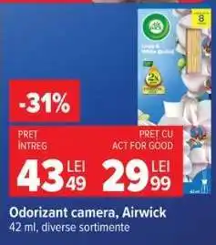 Carrefour Odorizant cameră, Airwick Ofertă