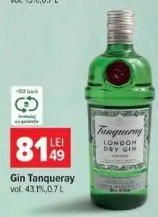 Carrefour Gin Tanqueray Ofertă