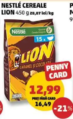 Penny NESTLÉ CEREALE LION Ofertă