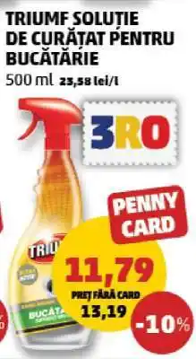 Penny TRIUMF Solutie de Curățat pentru Bucătărie Ofertă