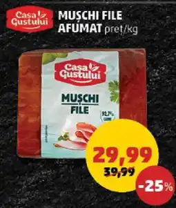 Penny Muschi file afumat Ofertă