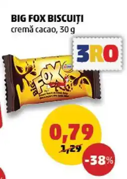 Penny BIG FOX BISCUITI Ofertă