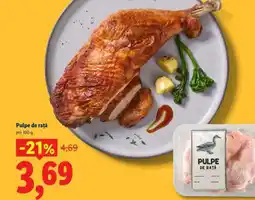 Lidl Pulpe de rață Ofertă
