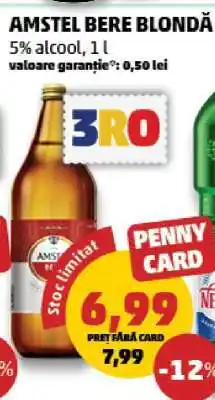Penny AMSTEL Bere blondă Ofertă