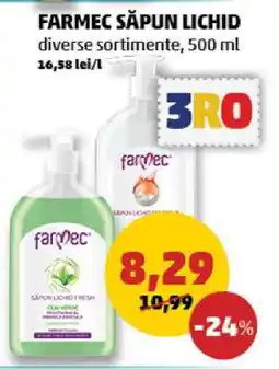 Penny FARMEC Săpun lichid Ofertă