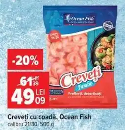 Carrefour Creveți cu coadă Ocean Fish Ofertă