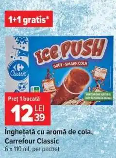 Carrefour Înghețată cu aromă de cola, Carrefour Classic Ofertă