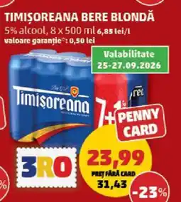 Penny TIMIŞOREANA Bere blondă Ofertă