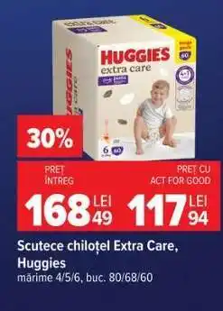 Carrefour Scutece chiloțel Extra Care Huggies Ofertă