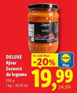 Lidl DELUXE Ajvar Zacuscă de legume Ofertă