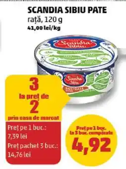 Penny SCANDIA SIBIU Pate Ofertă
