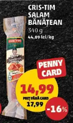 Penny CRIS-TIM Salam Bănăţean Ofertă