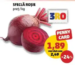 Penny Sfeclă roşie Ofertă
