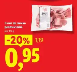 Lidl Carne de curcan pentru ciorbă Ofertă