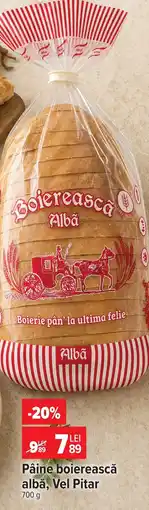 Carrefour Market Paine boiereasca alba Ofertă