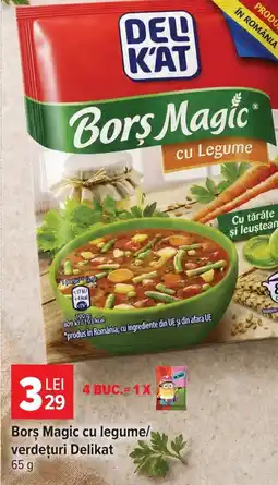 Carrefour Market Delikat borș magic cu legume Ofertă