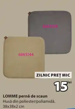 JYSK Lomme pernă de scaun Ofertă
