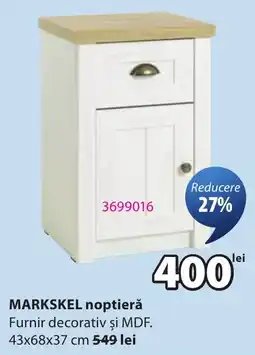 JYSK Markskel noptieră Ofertă