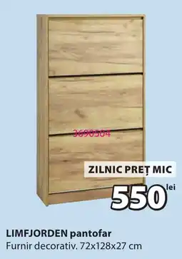 JYSK LIMFJORDEN pantofar Ofertă