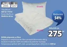 JYSK Nona plapumă cu fibre Ofertă