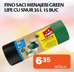 Unicarm Fino saci menajeri green life cu snur Ofertă