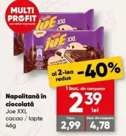 PROFI Nestle joe xxl napolitană în ciocolată Ofertă