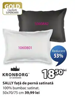 JYSK Kronborg sally față de pernă satinată Ofertă
