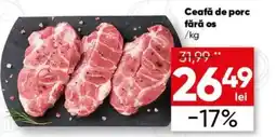 PROFI Ceafă de porc fără os Ofertă