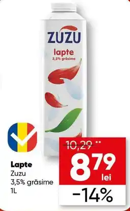 PROFI Zuzu lapte 3,5% grăsime Ofertă
