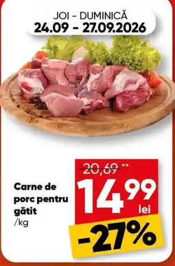 PROFI Carne de porc pentru gătit Ofertă