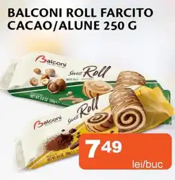 Unicarm Balconi roll farcito cacao/alune Ofertă