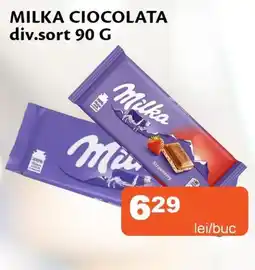 Unicarm Milka ciocolata Ofertă