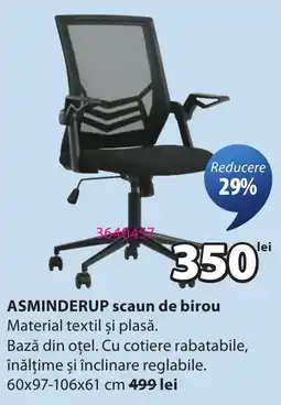 JYSK Asminderup scaun de birou Ofertă