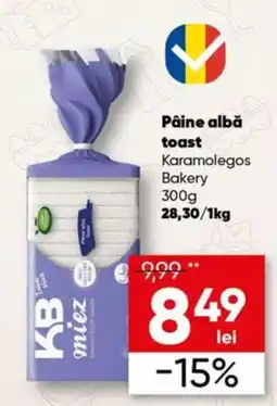 PROFI Karamolegos Pâine albă toast Ofertă