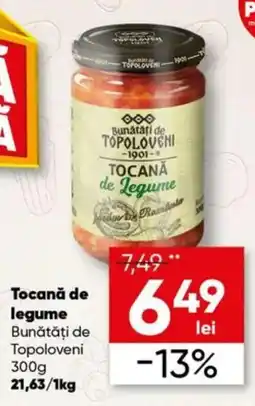 PROFI Bunătăți de Topoloveni Tocană de Legume Ofertă