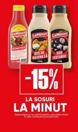 PROFI LaMinut sosuri Ofertă