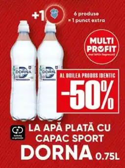 PROFI Dorna apa plată cu capac sport Ofertă
