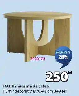 JYSK Radby măsuță de cafea Ofertă