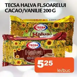 Unicarm Tecsa halva fl.soarelui cacao/vanilie Ofertă