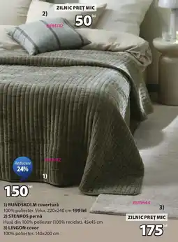 JYSK Rundskolm cuvertură Ofertă