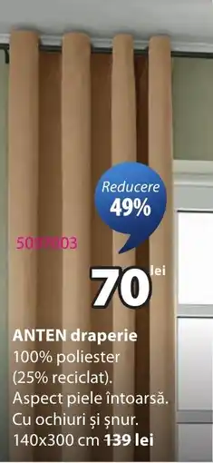 JYSK Anten draperie Ofertă